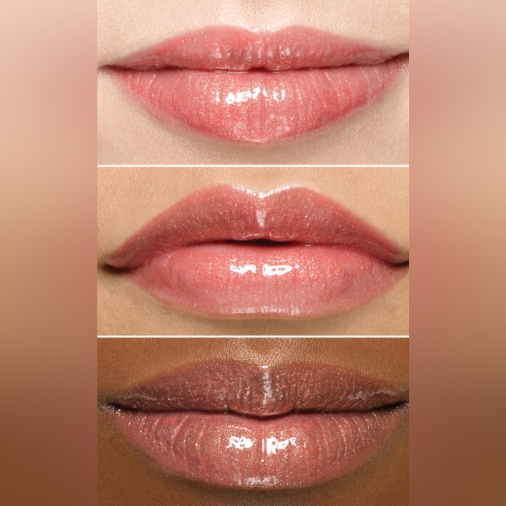 NWT FANCY NANCY Mary Kay Unlimited Lip Gloss Shimmer Finish Peachy Pink Neutral - Picture 2 of 2